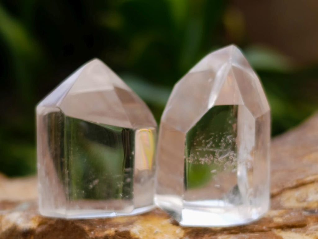 Polished Clear Quartz Crystal Points x 35 From Madagascar - Toprock Gemstones and Minerals 