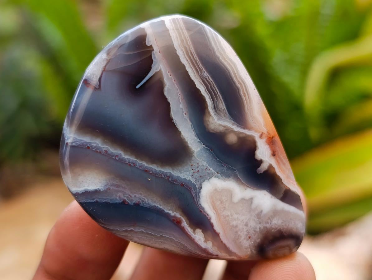 Polished Red Shashe River Agate Free Forms x 35 From Shashe River, Zimbabwe - Toprock Gemstones and Minerals 