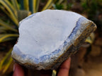 Natural Large Blue Lace Agate Geode Specimens x 6 From Nsanje, Malawi - Toprock Gemstones and Minerals 