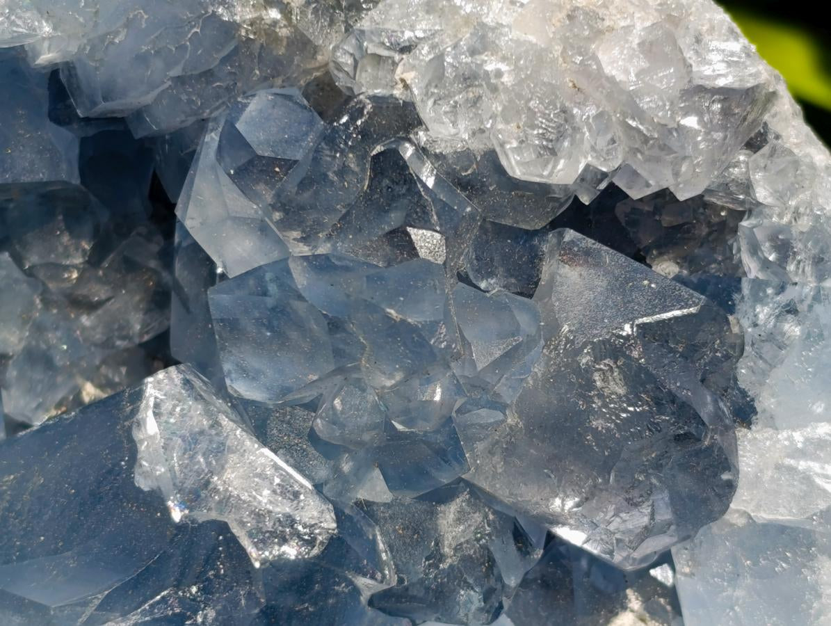 Natural Large Blue Celestite Cluster Specimen x 1 From Sakoany, Madagascar - Toprock Gemstones and Minerals 