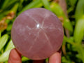 Polished Gemmy Star Rose Quartz Spheres x 4 From Madagascar - Toprock Gemstones and Minerals 