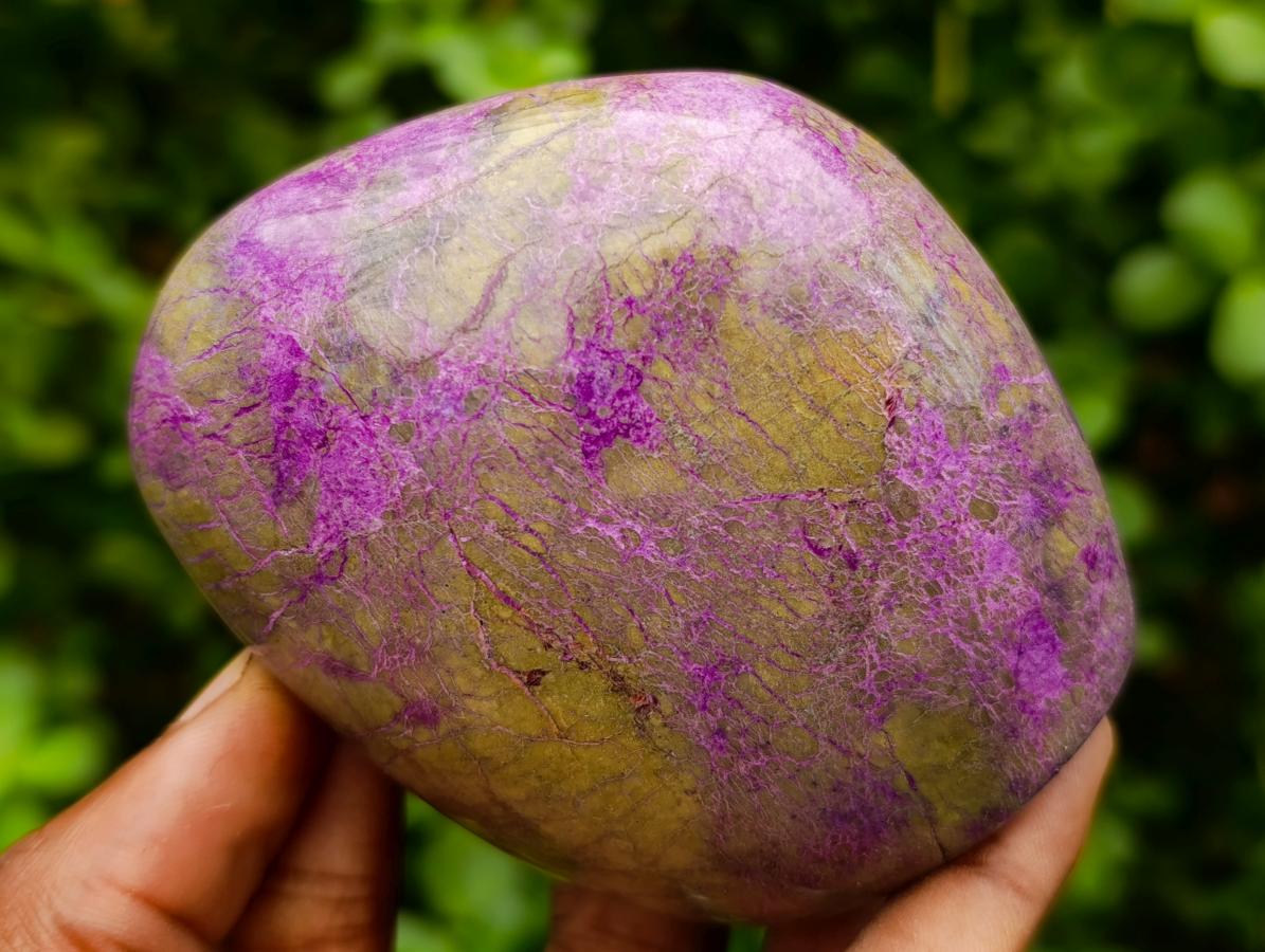 Polished Stichtite Standing Free Forms x 4 From Barberton, South Africa - Toprock Gemstones and Minerals 