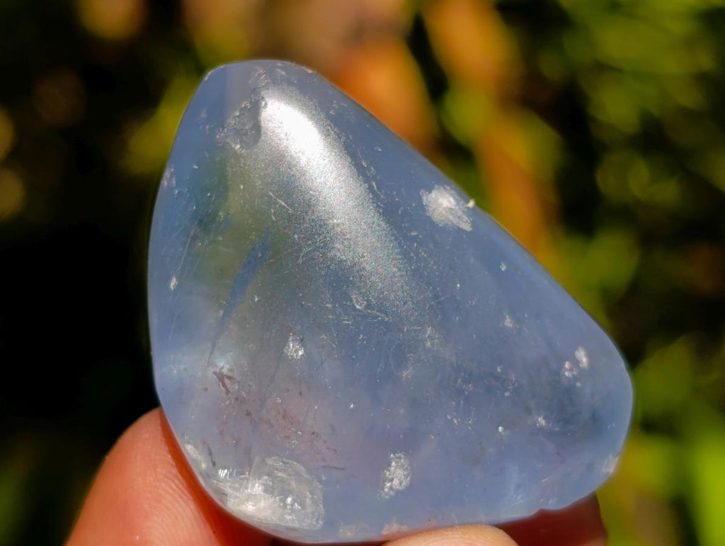 Polished Blue Celestite Free Forms x 70 From Sakoany, Madagascar - Toprock Gemstones and Minerals 