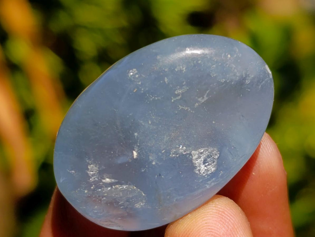Polished Blue Celestite Free Forms x 70 From Sakoany, Madagascar - Toprock Gemstones and Minerals 