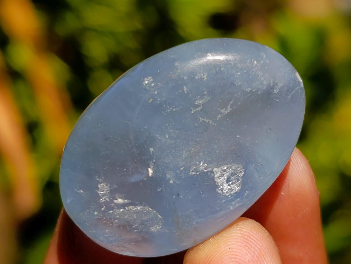 Polished Blue Celestite Free Forms x 70 From Sakoany, Madagascar - Toprock Gemstones and Minerals 