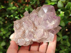 Natural Jacaranda Amethyst Crystal Clusters x 3 From Mumbwa, Zambia - Toprock Gemstones and Minerals 