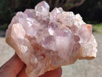 Natural Jacaranda Amethyst Crystal Clusters x 2 From Mumbwa, Zambia - Toprock Gemstones and Minerals 