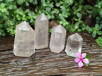 Polished Clear Quartz Display Crystals x 4 From Madagascar - Toprock Gemstones and Minerals 