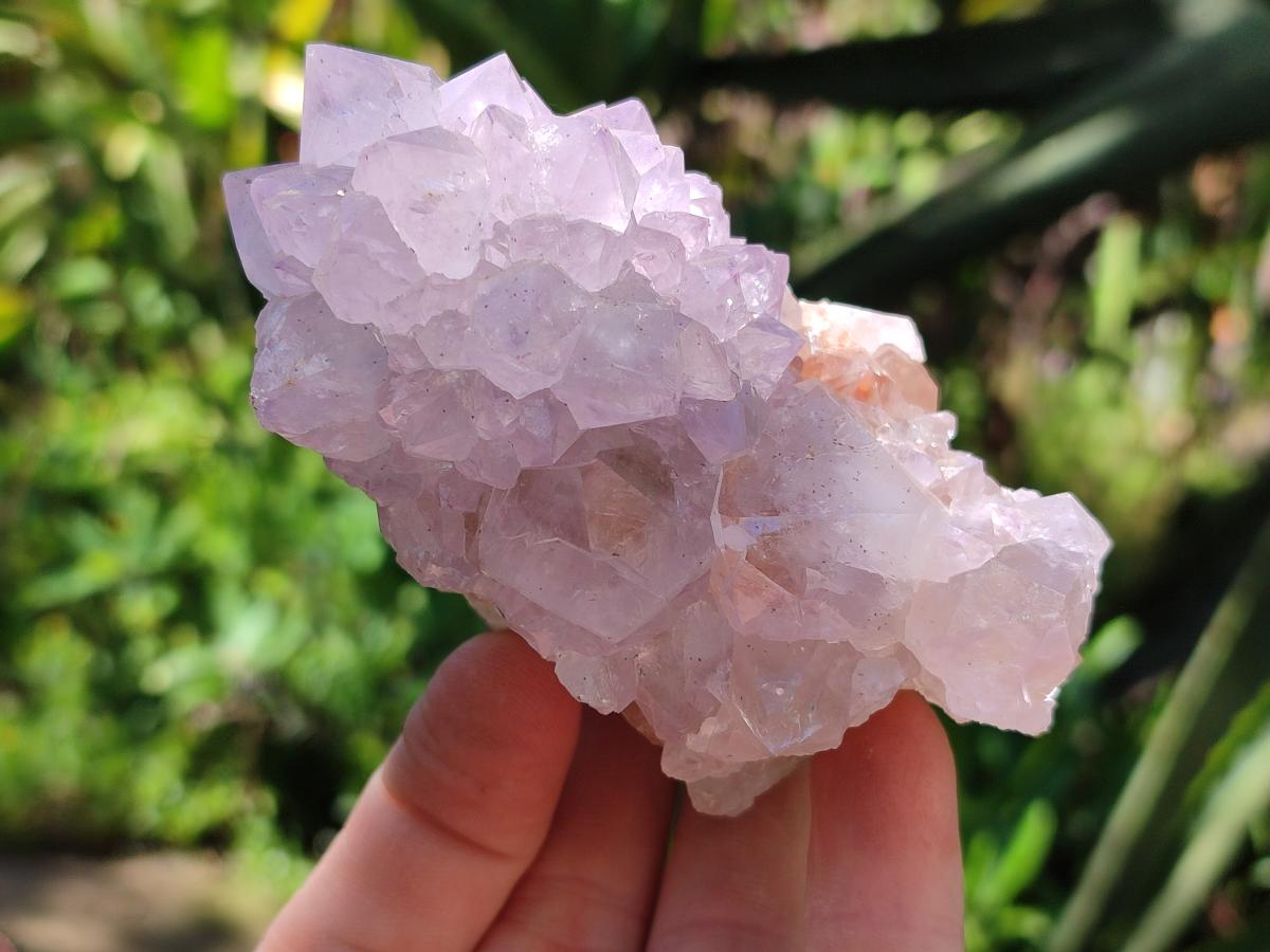 Natural Lilac Amethyst Spirit Quartz Clusters x 6 From Boekenhouthoek, South Africa - Toprock Gemstones and Minerals 