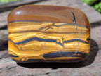 Polished Golden Tigers Eye Free Forms x 6 From Prieska, South Africa - Toprock Gemstones and Minerals 