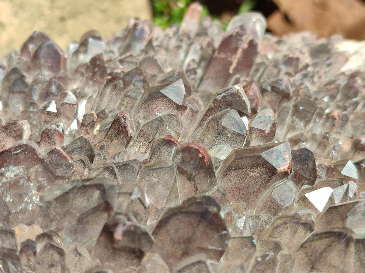 Natural XL Cascading Hematoid Quartz Cluster x 1 From Zambia - Toprock Gemstones and Minerals 