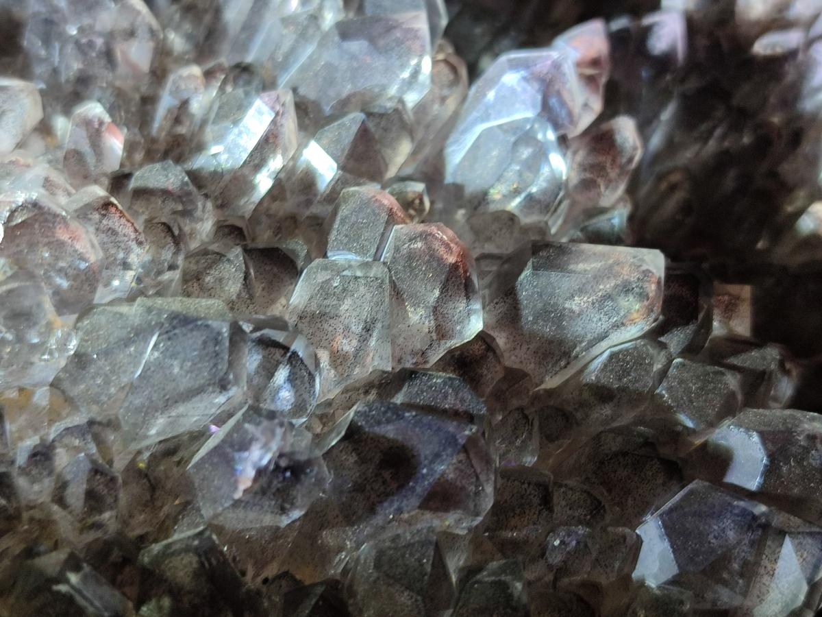 Natural XL Cascading Hematoid Quartz Cluster x 1 From Zambia - Toprock Gemstones and Minerals 