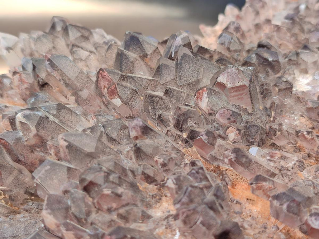 Natural XL Cascading Hematoid Quartz Cluster x 1 From Zambia - Toprock Gemstones and Minerals 