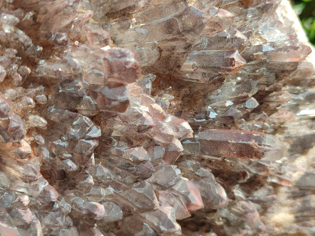 Natural XL Cascading Hematoid Quartz Cluster x 1 From Zambia - Toprock Gemstones and Minerals 