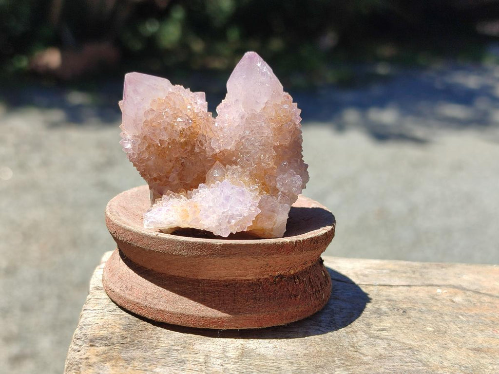 Natural Amethyst and Ametrine Spirit Clusters x 12 From Boekenhouthoek, South Africa - Toprock Gemstones and Minerals 