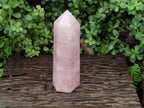 Polished Large Gemmy Rose Quartz Crystal Tower Point x 1 From Madagascar - Toprock Gemstones and Minerals 