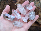 Natural Mix of Smokey, Clear and Amethyst Quartz Crystals x 20 From Brandberg, Namibia - Toprock Gemstones and Minerals 
