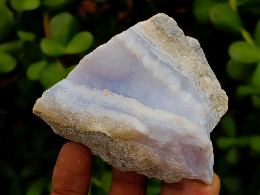 Natural Blue Lace Agate Geode Specimens x 12 From Nsanje, Malawi - Toprock Gemstones and Minerals 