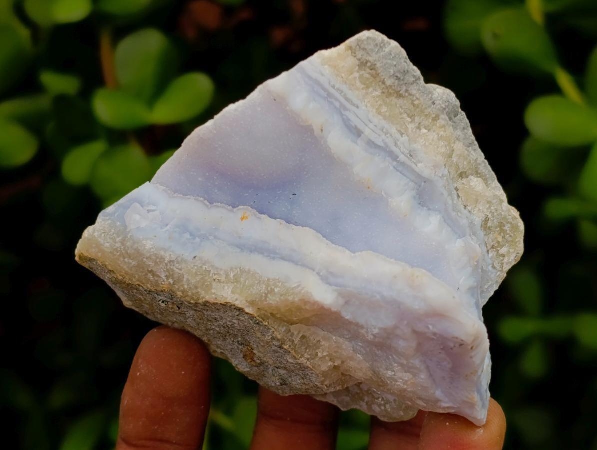 Natural Blue Lace Agate Geode Specimens x 12 From Nsanje, Malawi - Toprock Gemstones and Minerals 