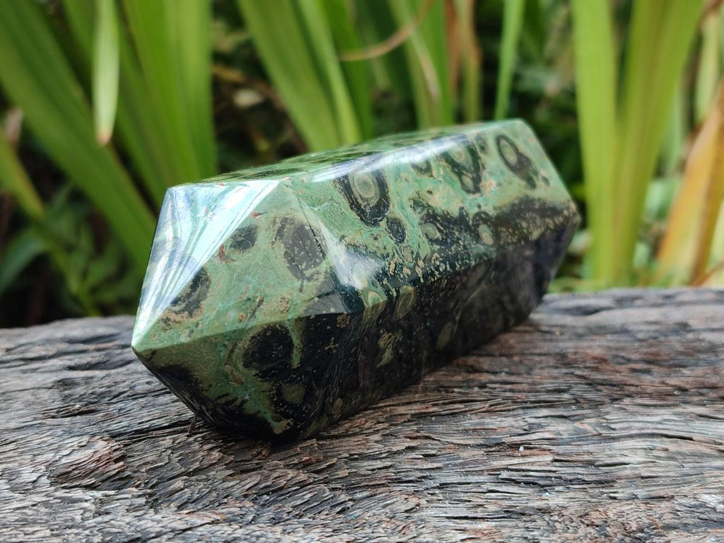 Polished Stromatolite Display Crystals x 2 From Katsepy, Madagascar - Toprock Gemstones and Minerals 