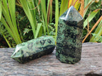 Polished Stromatolite Display Crystals x 2 From Katsepy, Madagascar - Toprock Gemstones and Minerals 