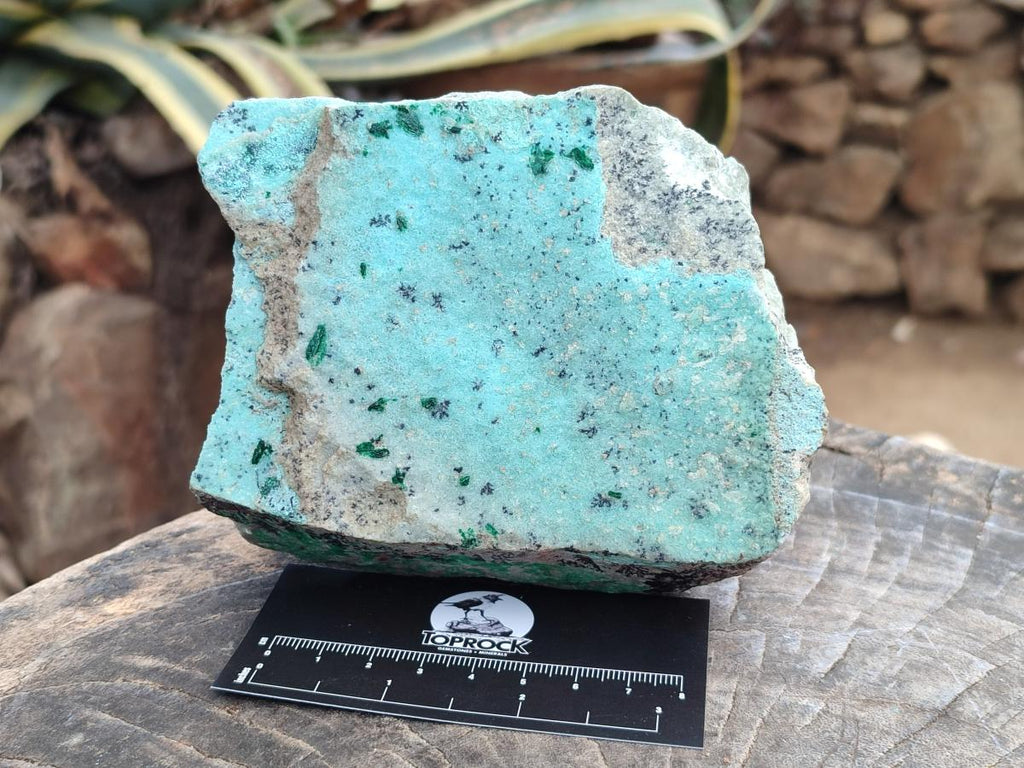 Natural Drusy Coated Chrysocolla with Malachite and Dendritic Psilomelane Specimens x 3 From Likasi, Congo - Toprock Gemstones and Minerals 