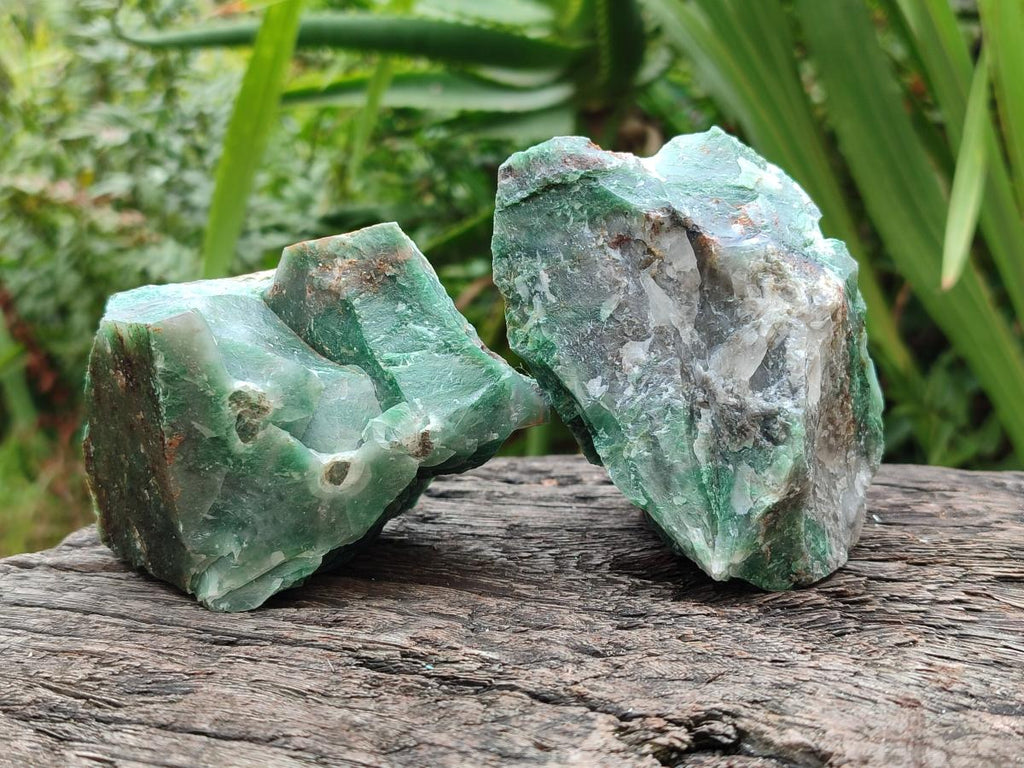 Natural Swazi Jade Cobbed Specimens x 12 From Swaziland - Toprock Gemstones and Minerals 