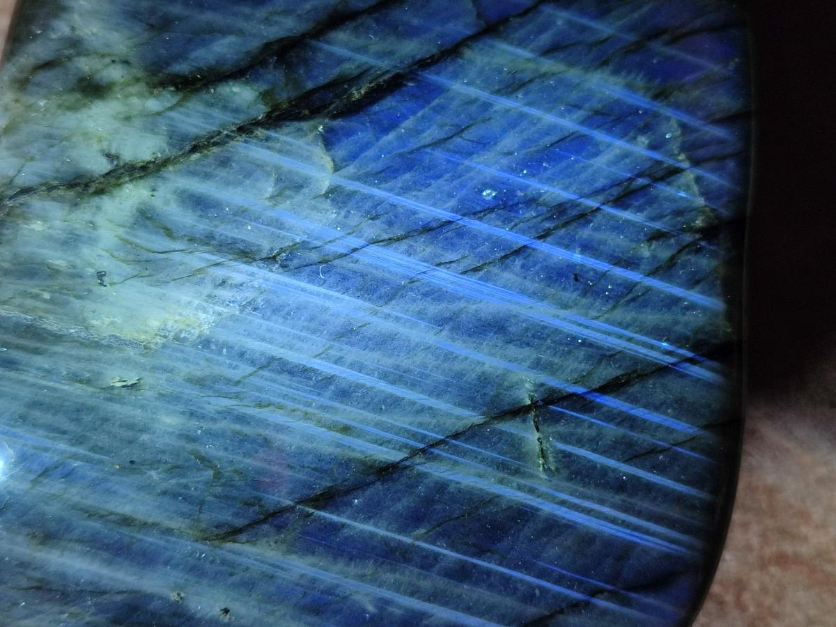 Polished Labradorite Standing Free Forms x 2 From Madagascar - Toprock Gemstones and Minerals 