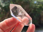 Polished Clear Smokey Quartz and Double Terminated Crystals x 18 From Madagascar - Toprock Gemstones and Minerals 