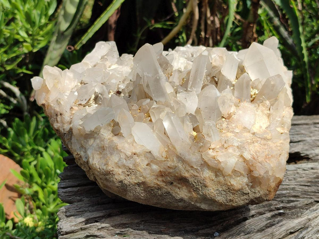 Natural Large Malagasy Quartz Crystal Cluster x 1 From Madagascar - Toprock Gemstones and Minerals 