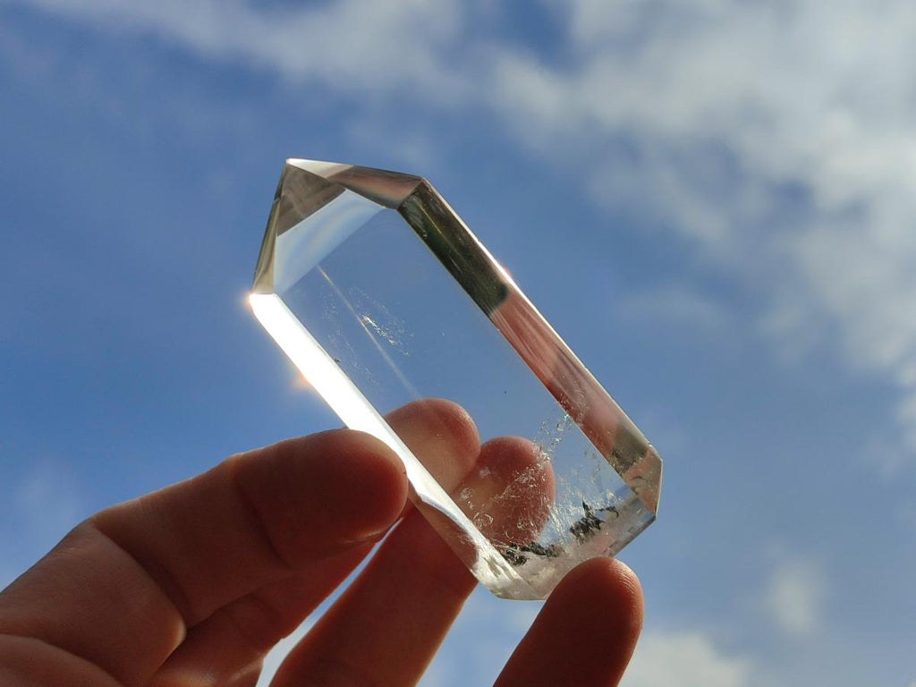 Polished Clear Quartz Display Crystals x 12 From Madagascar - Toprock Gemstones and Minerals 