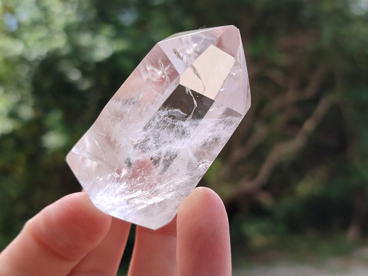 Polished Clear Quartz Display Crystals x 12 From Madagascar - Toprock Gemstones and Minerals 
