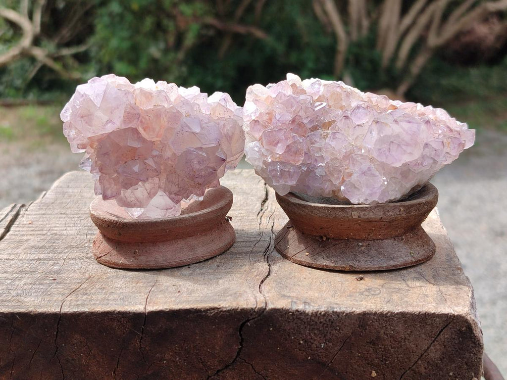 Natural Amethyst Spirit Clusters x 12 From Boekenhouthoek, South Africa - Toprock Gemstones and Minerals 