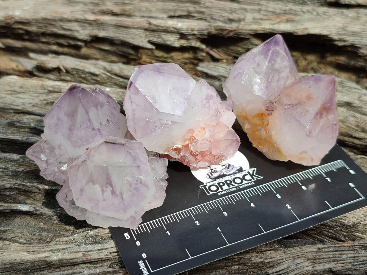 Natural Amethyst Spirit Clusters x 12 From Boekenhouthoek, South Africa - Toprock Gemstones and Minerals 
