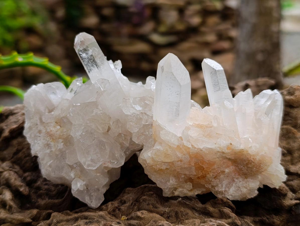 Natural Quartz Clusters x 13 From Madagascar - Toprock Gemstones and Minerals 
