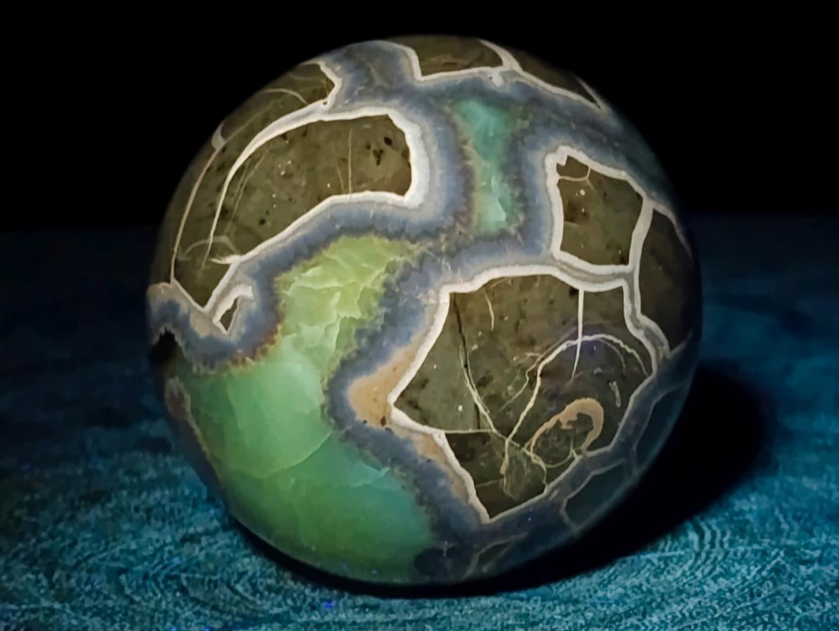 Polished Septerye Sphere x 6 From Mahajanga, Madagascar - Toprock Gemstones and Minerals 