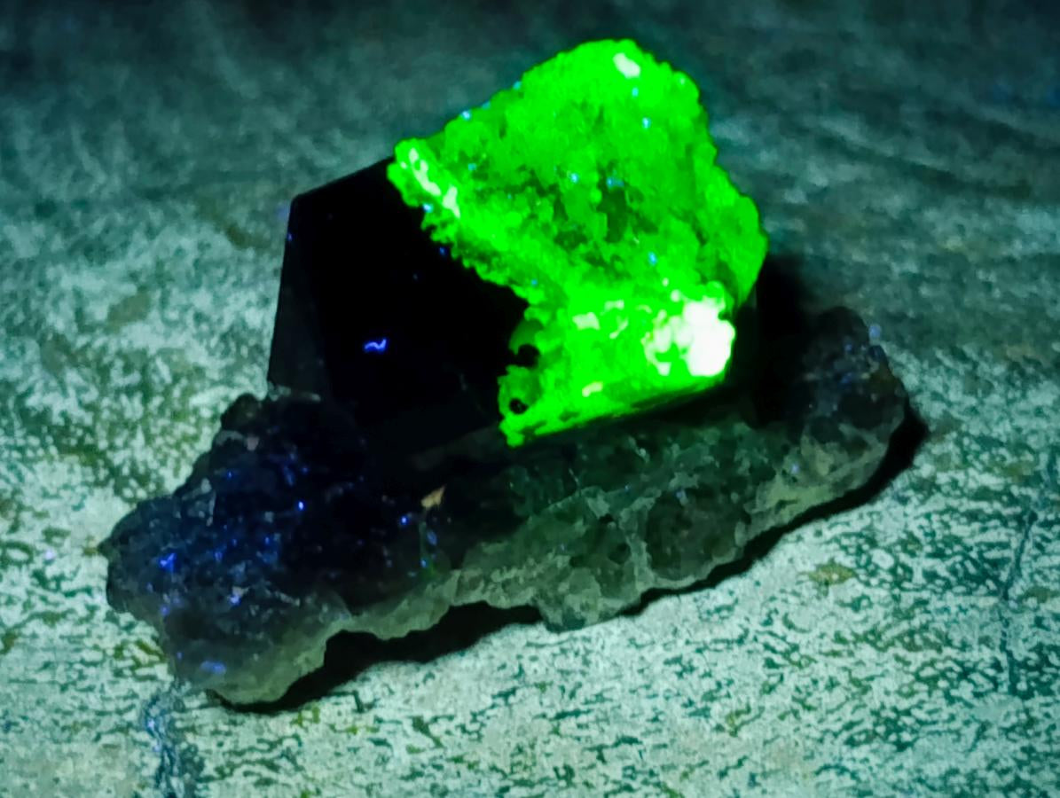 Natural Schorl Black Tourmaline with Associated Minerals x 12 From Erongo, Namibia - Toprock Gemstones and Minerals 