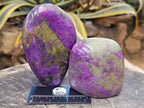 Polished Stichtite Standing Free Forms x 2 From Barberton, South Africa - Toprock Gemstones and Minerals 