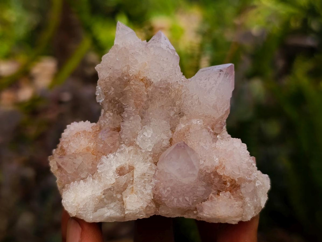 Natural Pale Lilac Amethyst Spirit Quartz Clusters x 6 From Boekenhouthoek, South Africa - Toprock Gemstones and Minerals 