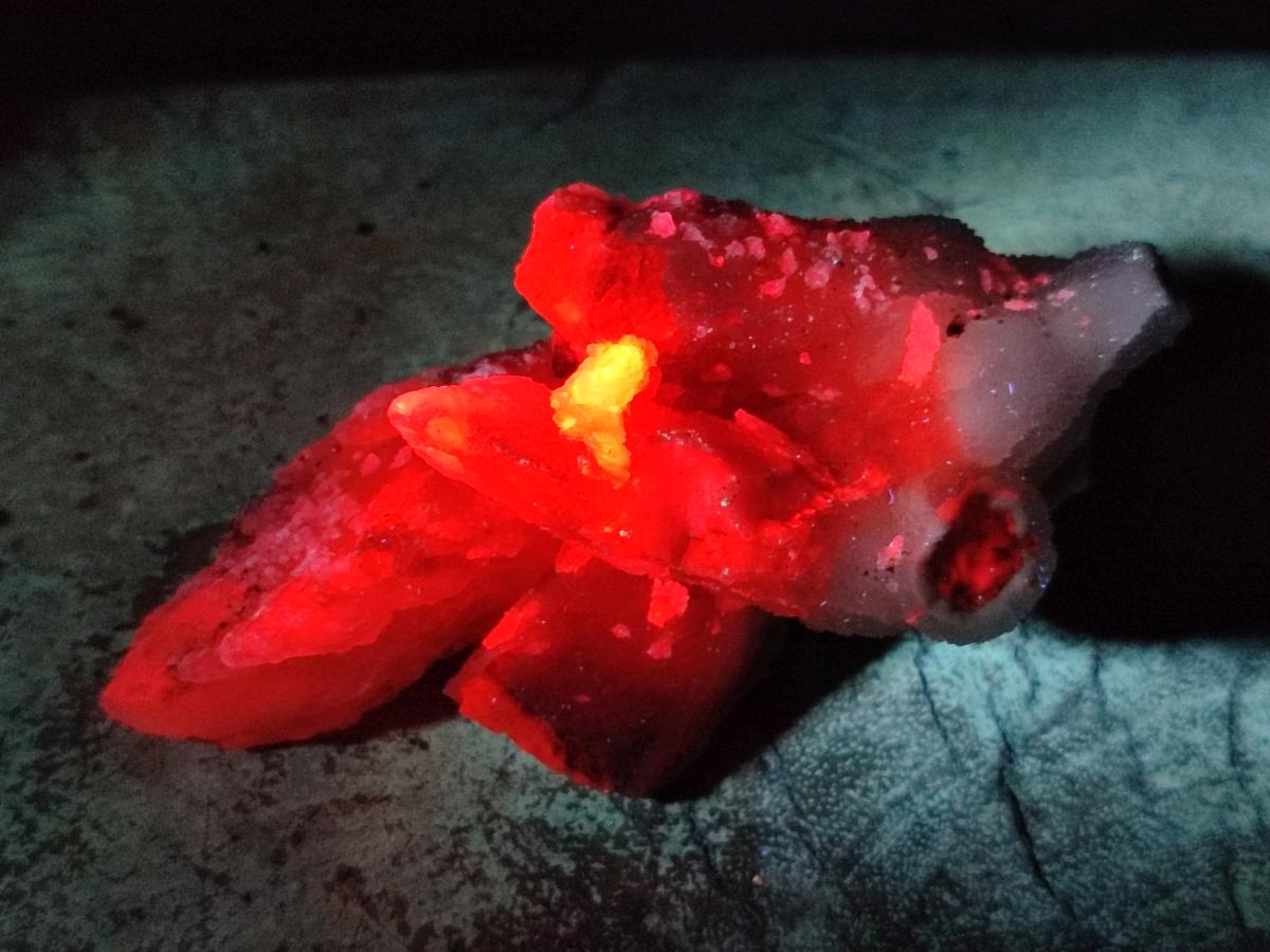 Natural Drusy Quartz Coated Calcite Pseudomorph Specimens x 12 From Albert's Mountain, Lesotho - Toprock Gemstones and Minerals 