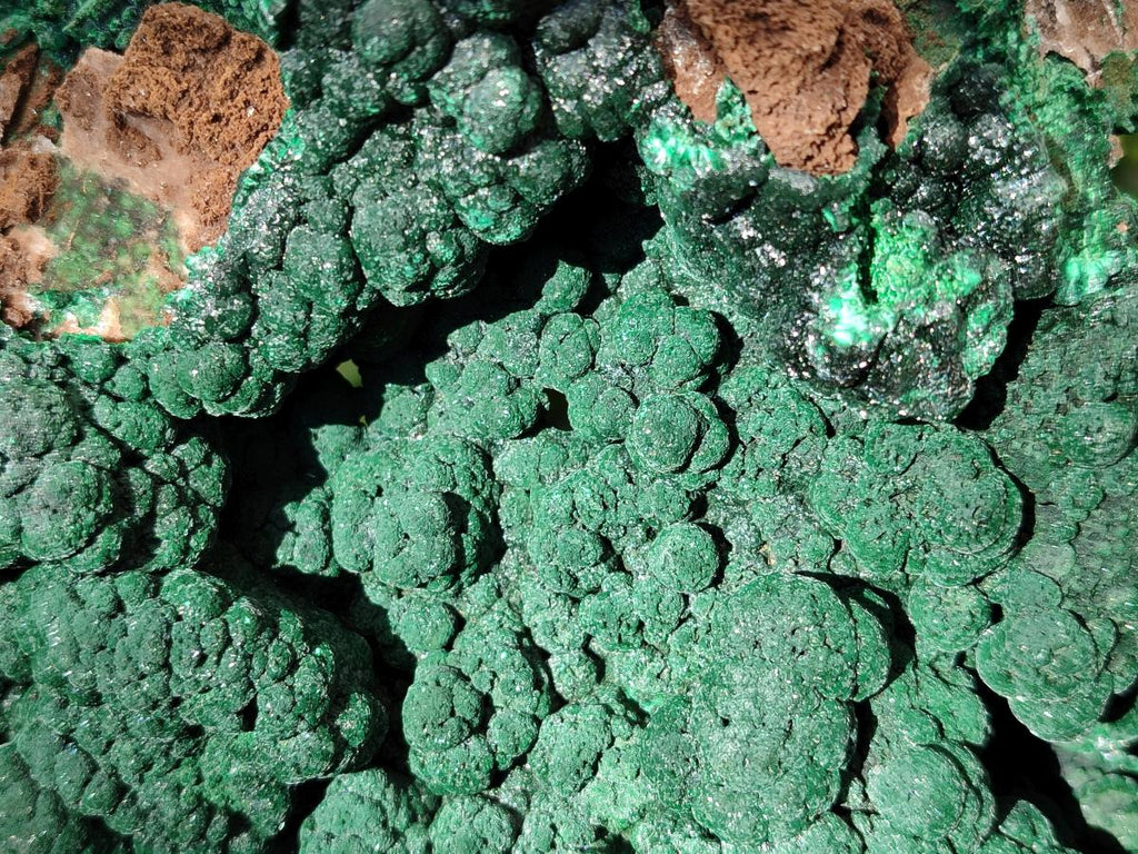 Natural Large Botryoidal Malachite Specimen x 1 From Congo - Toprock Gemstones and Minerals 