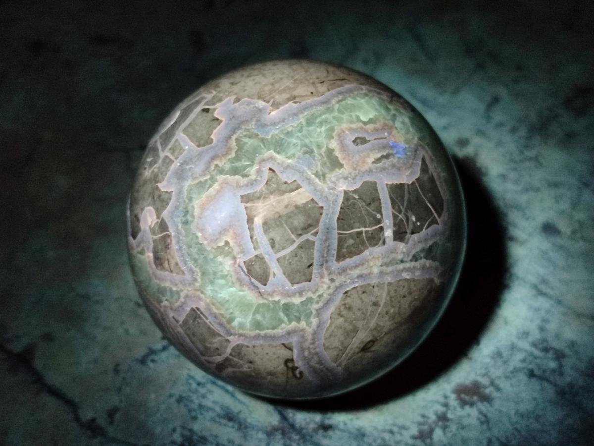 Polished Septerye Spheres x 5 From Mahajanga, Madagascar - Toprock Gemstones and Minerals 