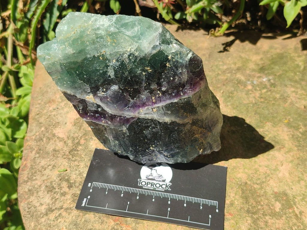 Natural Watermelon Fluorite Cobbed Specimens x 6 From Uis, Namibia - Toprock Gemstones and Minerals 