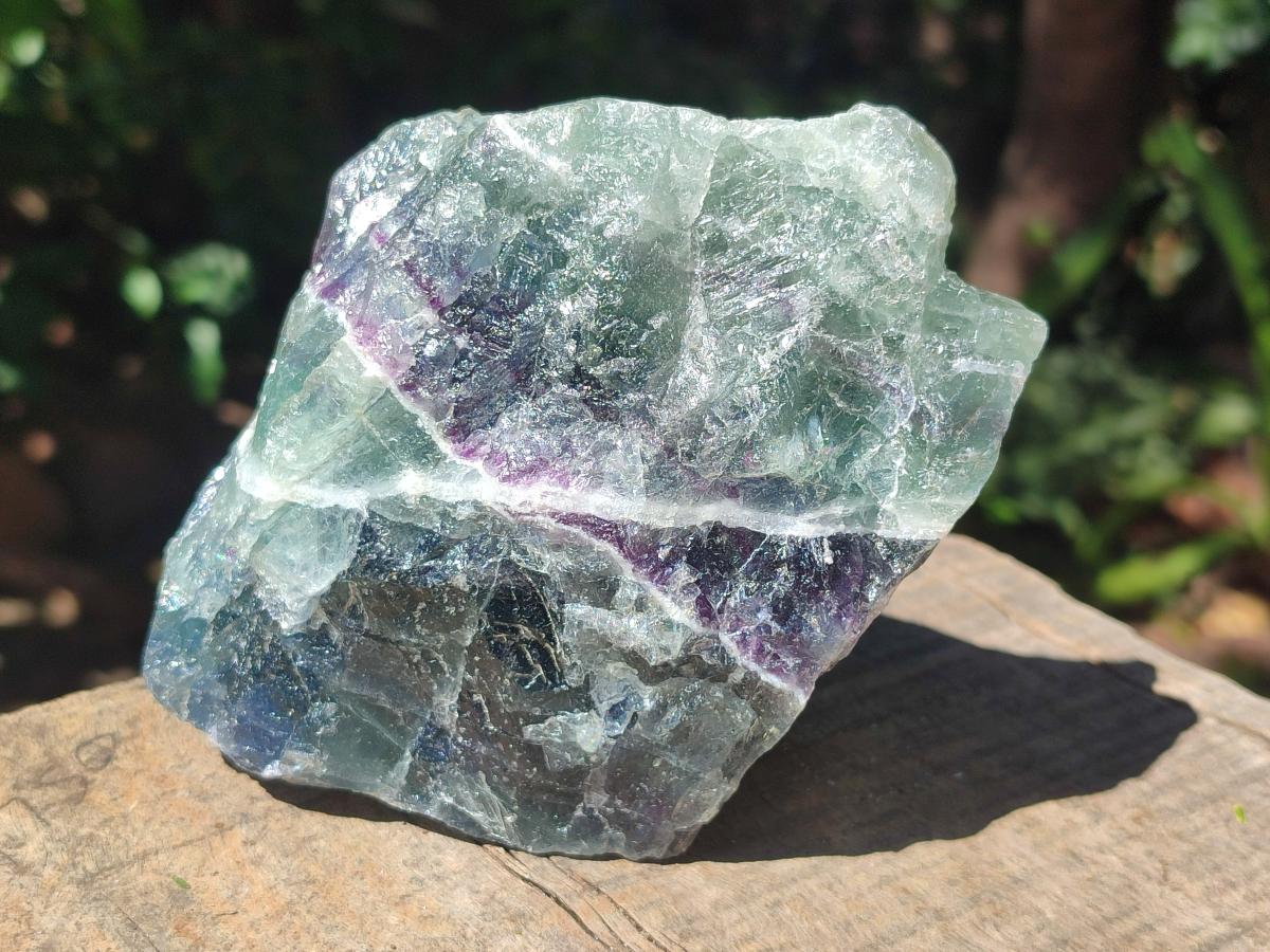 Natural Watermelon Fluorite Cobbed Specimens x 6 From Uis, Namibia - Toprock Gemstones and Minerals 