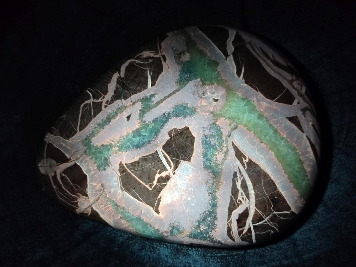 Polished Septerye Slices x 12 From Mahajanga, Madagascar - Toprock Gemstones and Minerals 