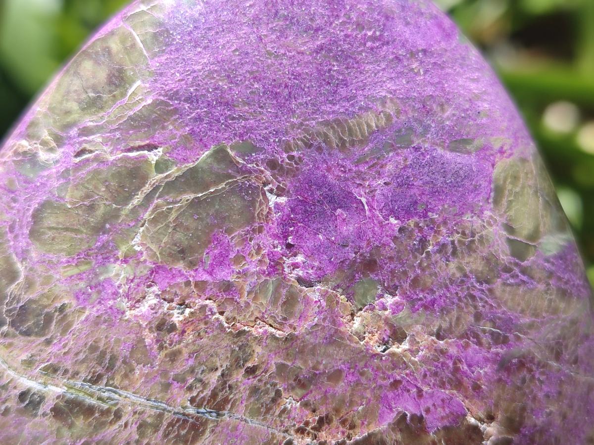 Polished Stichtite Standing Free Forms x 4 From Barberton, South Africa - Toprock Gemstones and Minerals 