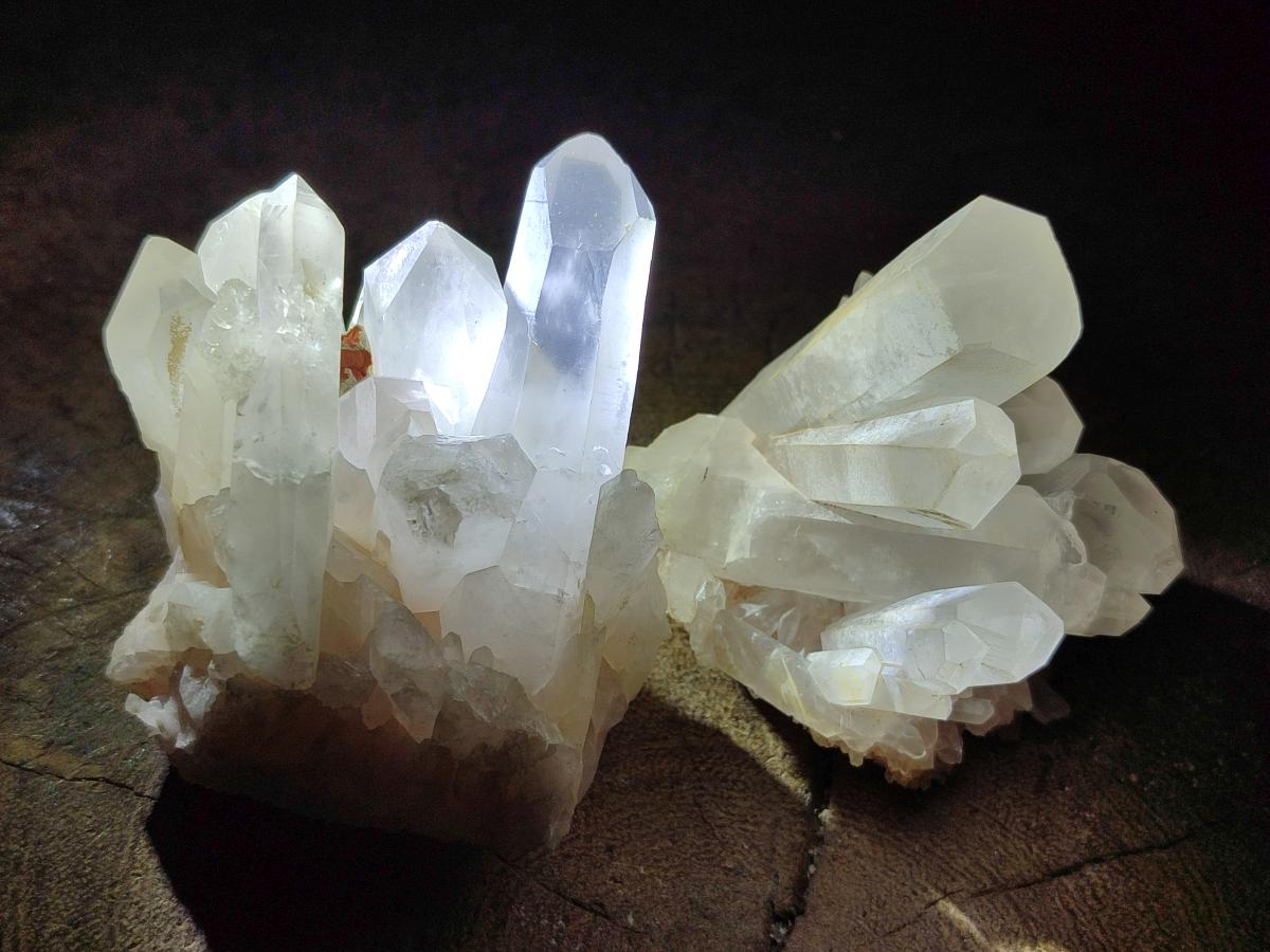 Natural Clear Quartz Crystal Clusters x 24 From Madagascar - Toprock Gemstones and Minerals 