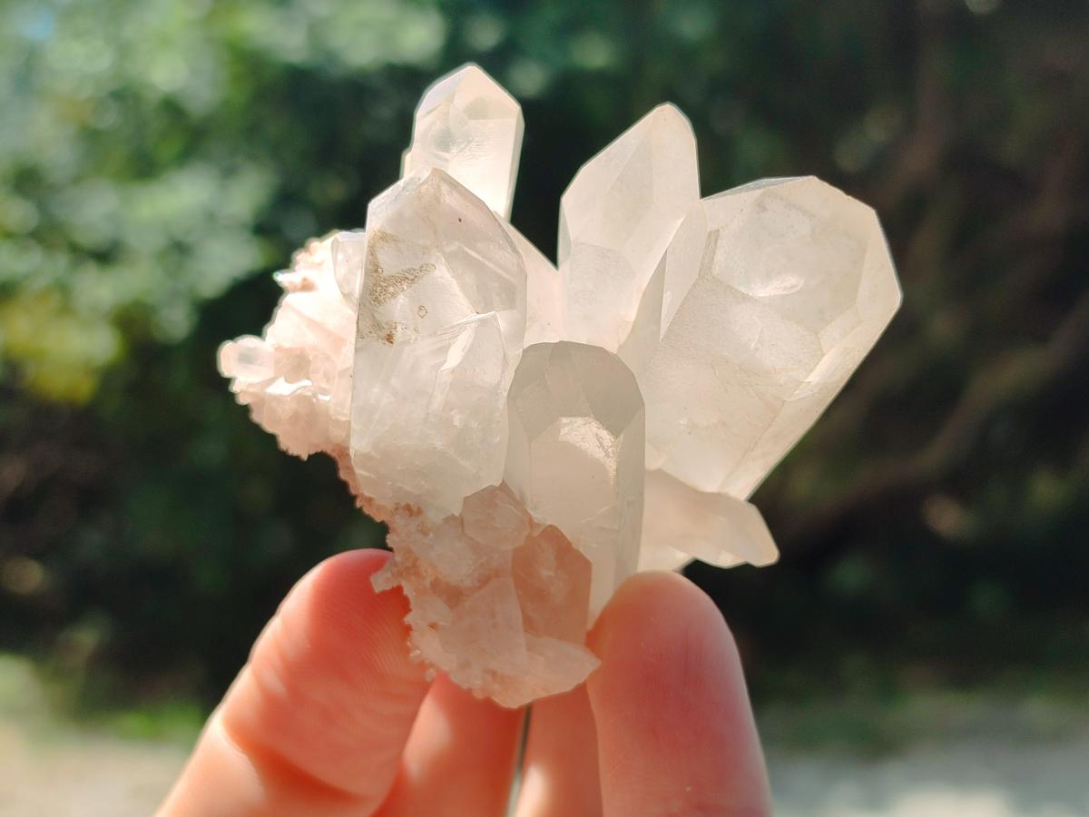 Natural Clear Quartz Crystal Clusters x 24 From Madagascar - Toprock Gemstones and Minerals 