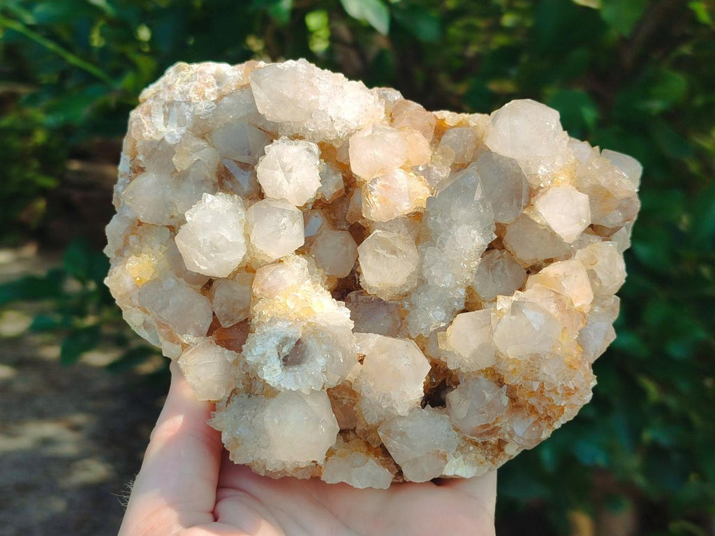 Natural Limonite Tinted Smokey Spirit Quartz Cluster x 1 From Boekenhouthoek, South Africa - Toprock Gemstones and Minerals 