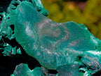 Natural Silky Malachite Specimens x 2 From Kasompe, Congo - Toprock Gemstones and Minerals 